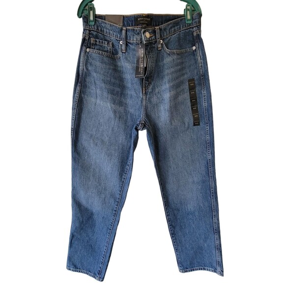 Banana Republic Jeans High Rise Straight Leg‎ Ankle 31/12 - Picture 5 of 6